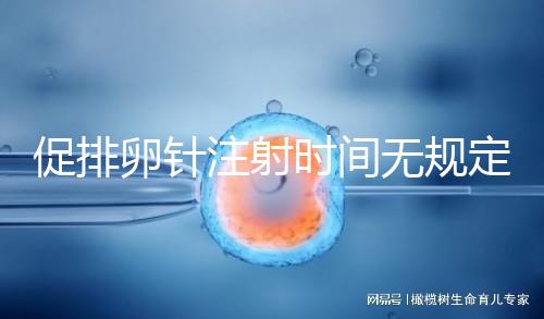 促排卵針注射時間無規定，上午打還是下午打都可以