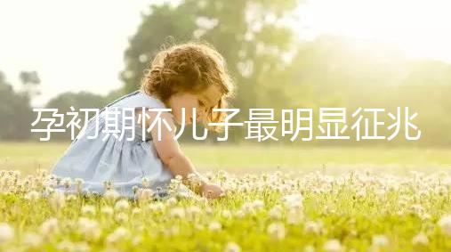 孕初期懷兒子最明顯征兆,網友指導全身長毛必是男胎