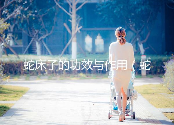 蛇床子的功效與作用(蛇床子對(duì)男性功效和作用)