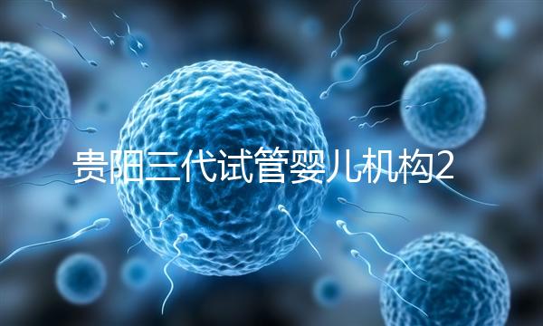 貴陽三代試管嬰兒機構2024年排名前十，參考知名醫院名單！